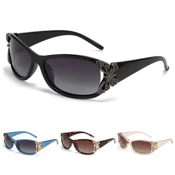 Ovijte Okoli Polarizirana sončna Očala Letnik UV400 Zaščito Metulj Oblikovanje Y2K Odtenki Športna sončna Očala za Ženske