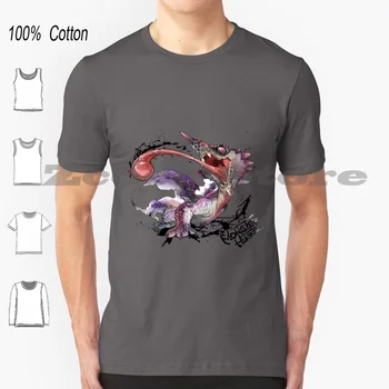 Monster Hunter Narašča-T-Shirt 100% Bombaž Moški Ženske Osebno Vzorec Monster Hunter Monster Hunter Dvig El Mobs Zmaj