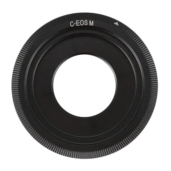 Black C-Mount Cine Film Objektiv Za Canon EOS M M2 M3 Objektiva Adapter Ring CCTV Objektiv C-EOS M