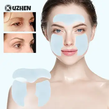 Kolagen Film Papir Topne Obrazno Masko za Obraz Kožo Lice Nalepke Čelo Obliž Smile Linije Obliži Anti-aging Gube, Odstranjevalec