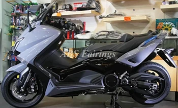 Novo ABS Celotnega Motocikla Fairings Kit Primerni Za YAMAHA Tmax 530 2015 2016 15 16 Karoserija Nastavite po Meri Siva