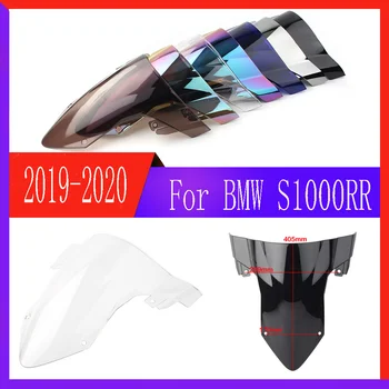 Vetrobransko steklo Za BMW S1000RR S1000 S 1000 RR 2019 2020 2021 2022 Double Bubble vetrobranskega stekla Motocikel Pribor Oklep Deflektor