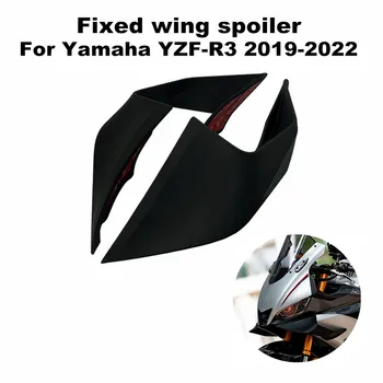 Primerna za Yamaha YZFR3 R25 YZF-R3 2019 2020 2021 2022 motorno kolo, ABS Krilce Rekonstrukcija Fiksno Krilo Aerodinamične Bočnega Krilo