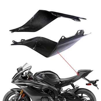 Za Yamaha R6 2017 2020+ 100% Polno Ogljikovih Vlaken Zadaj Rep Fairings Cowls Motocikel Spremembe Pribor Oklep Komplet Deli