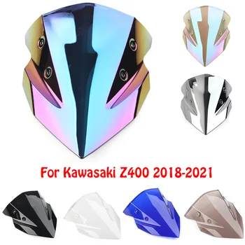 Vetrobransko Steklo Za Kawasaki Ninja Z400 Z 400 2018-2020 2021 Double Bubble Vetrobranskega Stekla Motocikel Pribor Oklep Deflektor