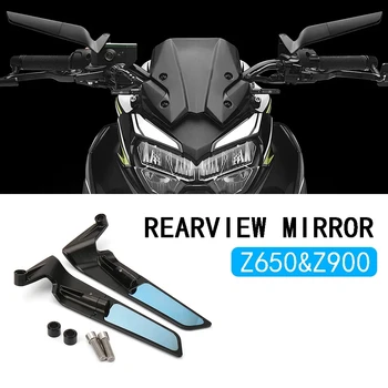 Za Kawasaki Z900 Z 900 z900 Z650 Z 650 z650 2021 2022 2023 Univerzalno Novo motorno kolo Črna Rearview Mirror Anti-glare Ogledala
