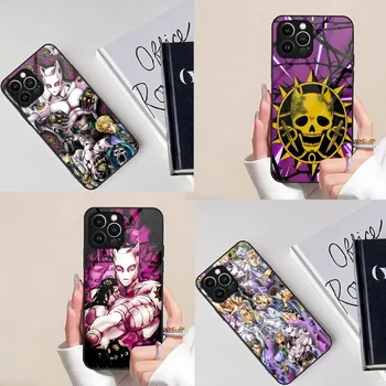 Killer Queen Yoshikage Kira Jojo Primeru Telefon Za IPhone 14 Pro 12 11 13 Mini XR XS X Max 8 7 6 Plus SE 2023 Stekla Nazaj Kritje