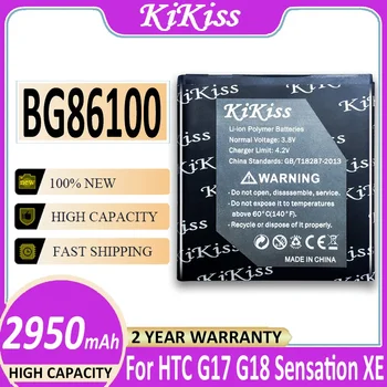 BG86100 2950mAh Visoka Zmogljivost Telefon Baterija Za HTC G17 EVO 3D G18 Sensation XE Z715e G14 Z710t Z710e 4G Batteria