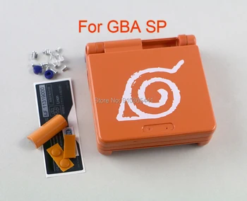 5sets/veliko Za GBA SP Lupini Za Game Boy Advance SP Zamenjava vzorec Stanovanj Primeru zajema s polno gumb