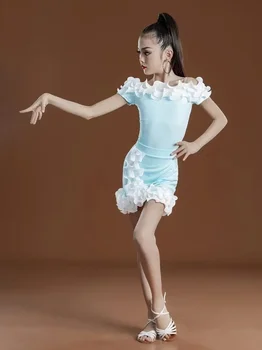 Latinsko plesno Obleko Dekleta 