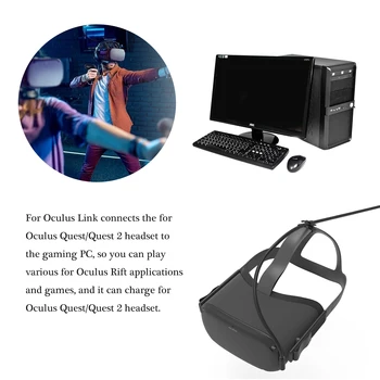 VR Kabel Moški Moški Datum Kabel za Oculus Quest2