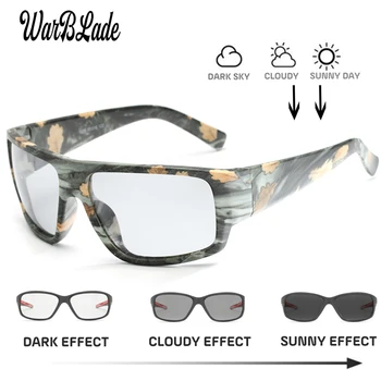 WBL Photochromic sončna Očala Moških Polarizirana Vožnje Dan Očala Moč sončne Očala Očala Moški HD Razbarvanje Očala Gafas