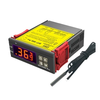 STC-1000 Pro Digitalni Termostat za Inkubator Temperaturni Regulator Thermoregulator Rele za Ogrevanje, Hlajenje, AC220V/AC110V