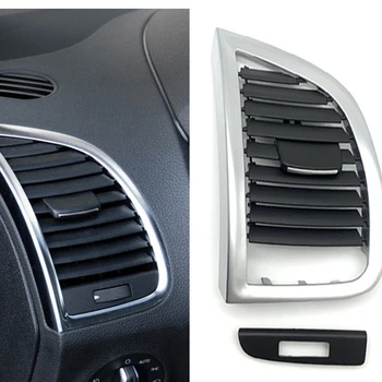 Za Audi Q7 2007-2015 Armaturni Plošči A/C Zraka Vent Rešetka Kritje Plošči Avtomobila Notranje Zadeve Dash Odbor Strani Vtičnico Vod Naprava Žar Trim