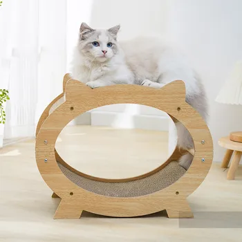Mačka Scratcher Posteljo Inovativne TV Obliko Vseh Letnih časih Trajno Preprečuje Pohištvo Škodo Mačka Scratcher Postelje Za uporabo v Zaprtih prostorih