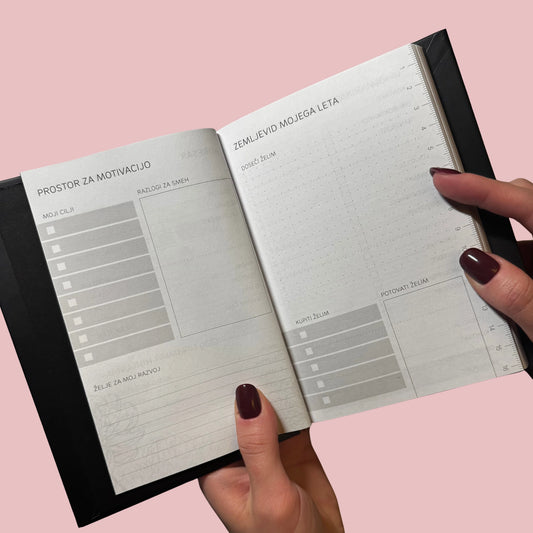 Mesečev kamen – Rokovnik 13x17cm - SLO