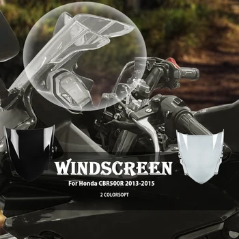Za Honda CBR500R CBR 500R CBR500 500 R 2013 2014 2015 Motocikel Double Bubble Prednje Vetrobransko steklo vetrobransko steklo Ulica PC Plastika