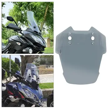 1Pcs Motocikel vetrobransko steklo Vetrobransko steklo Veter Screen Protector za Kawasaki 650 1000 Siva
