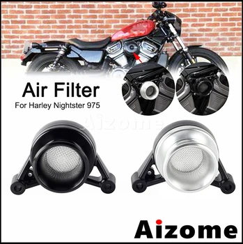 Aluminij motorno kolo, Zrak Čistejši Sesalni Filter Sistem Kritje Za Harley Nightster 975 RH975 motorna Kolesa Hitrost Kup Zračni Filter