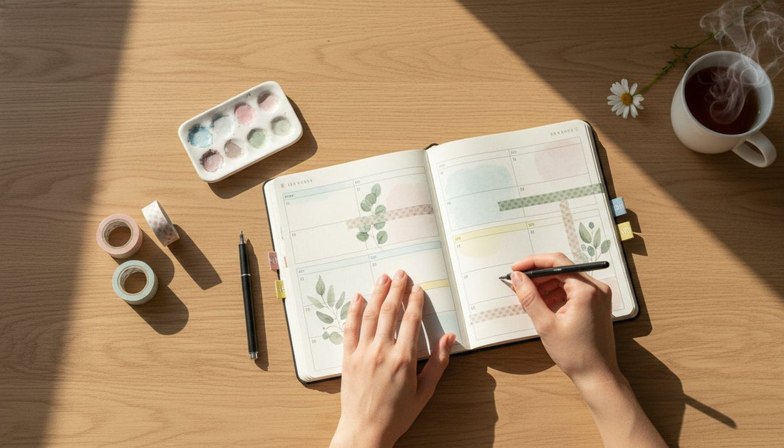 Kreativno planiranje: Spremeni svoj planer v osebno umetnino - Baeba blog