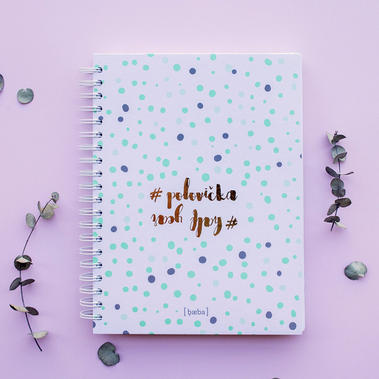 Polovička – Velik Rokovnik A4 - spiralna vezava- SLO