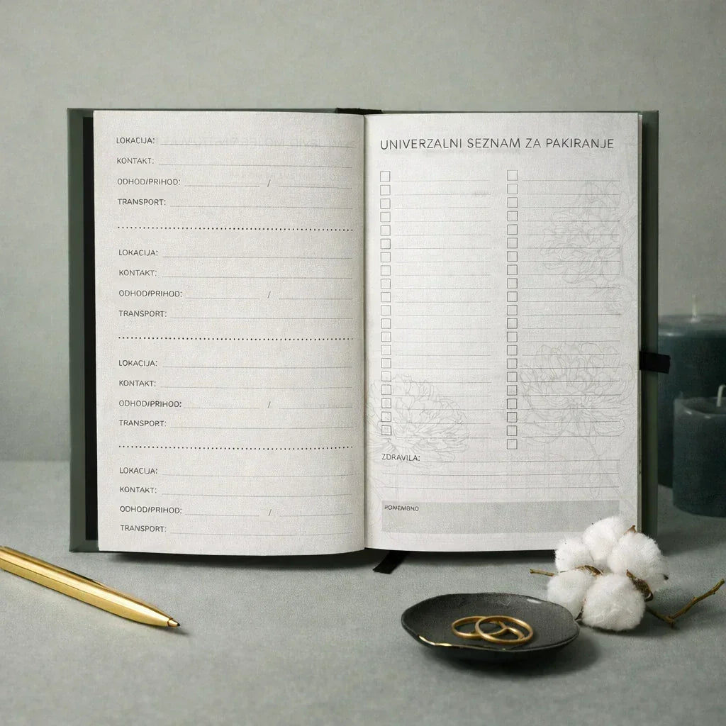 Midnight – Rokovnik 13x17cm - SLO - Baeba