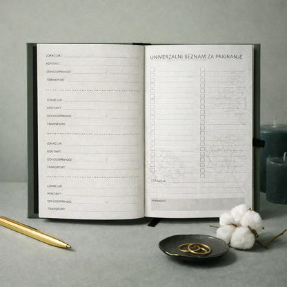 Midnight – Rokovnik 13x17cm - SLO - Baeba